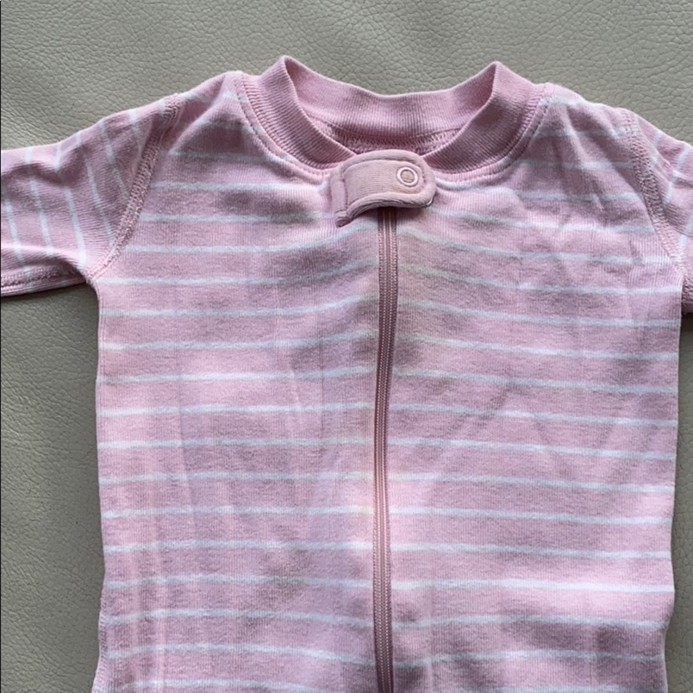 Hanna Andersson zip up pjs size 60